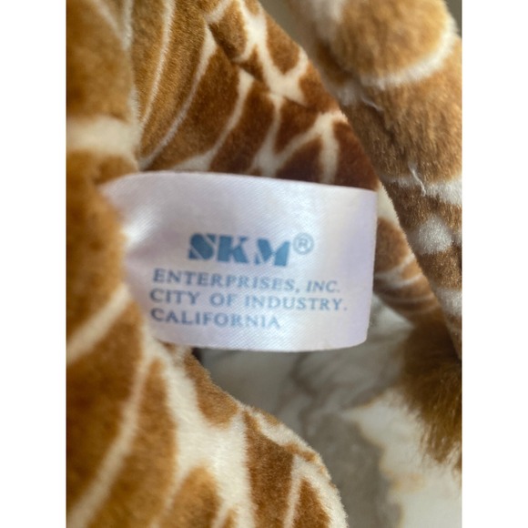 SKM Standing Giraffe Plush 22" Wired Posable Legs - Picture 5 of 6